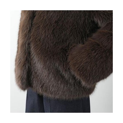 ウィークエンド マックスマーラ Weekend Max Mara WEEKEND MAX MARAエコファージャケット OZIOSO （005/ブラウン）｜詳細画像