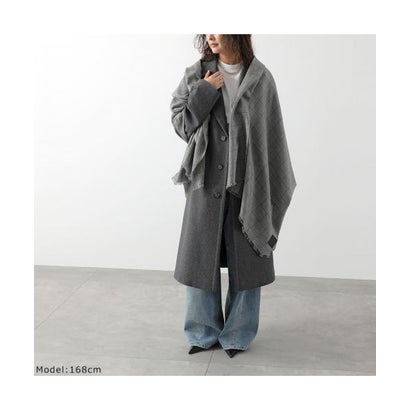 WEEKEND MAX MARA ストール QUANTUM  ウール （005/ブラウン他）｜詳細画像