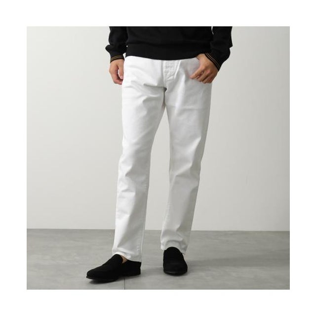 ジーンズ PANTALONE 5 TASCHE ZIP YPU004 1DS0006 TN （000/OTTICO/ホワイト）