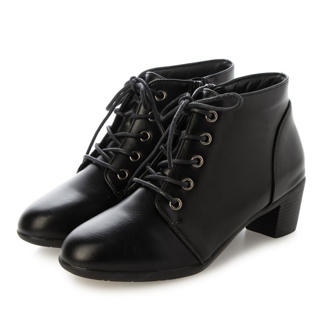 レースアップショートブーツ （BL）