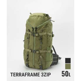 TERRAFRAME 3ZIP 50 バックパック メンズ バッグ テラフレーム 3 ジップ 50L リュックサック （ローデン）