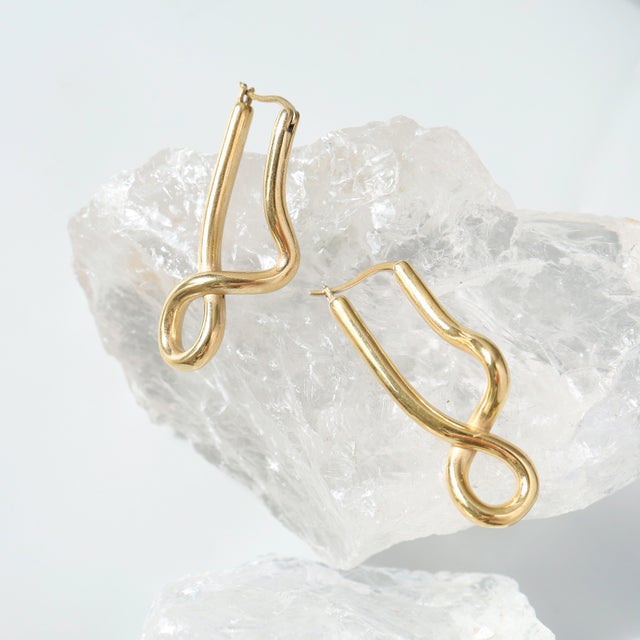 ピアス 金属アレルギー対応 フープピアス つけっぱなし 大きめ シンプル ステンレス 人気 両耳用 レディース アクセサリー 大人 誕生日 プレゼント （ゴールド）