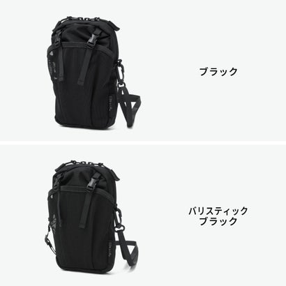 ショルダーバッグ メンズ レディース ブランド 斜めがけ 小さめ 撥水 軽量 ナイロン ショルダーポーチ ミニ 小物入れ 大人 おしゃれ コンパクト Podmini shoulder N26006 （ブラック）｜詳細画像