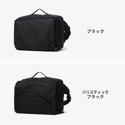 ショルダーバッグ メンズ レディース ブランド 大容量 大きめ 斜めがけ 撥水 大人 通勤 ビジネス 15インチ PC収納 かっこいい 拡張 2層 Transistor shoulder N26004 （バリスティックブラック）｜詳細画像
