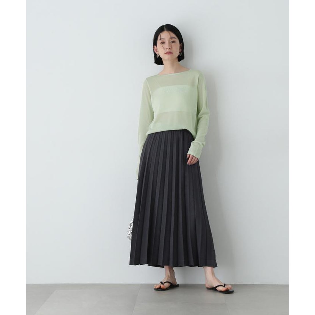 スカート N. エヌ ナチュラルビューティーベーシック N. Natural Beauty Basic