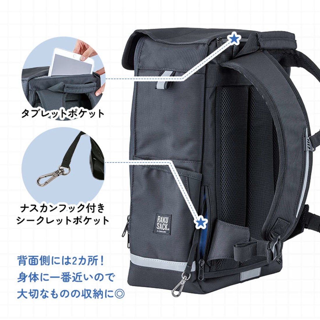 バックヤードファミリー BACKYARD FAMILY RAKU SACK ORIGINAL2 101395 