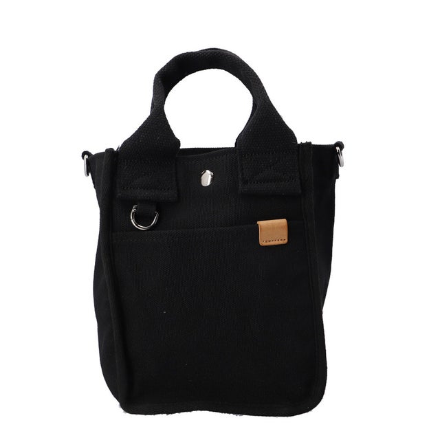 DOT&STRIPE Xミニトート （BLACK）