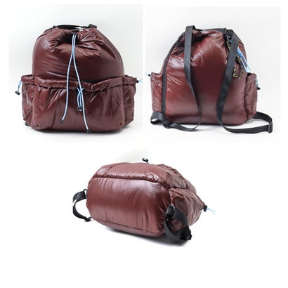 KiU キウ PUFFY 2WAY SHOULDER & KNAPSACK （900.ブラック）｜詳細画像