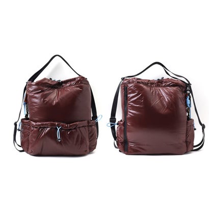 KiU キウ PUFFY 2WAY SHOULDER & KNAPSACK （955.シルバー）｜詳細画像