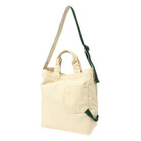 KiU キウ CANVAS ROUGH TOTE BAG （908.オフホワイト）