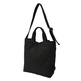 KiU キウ CANVAS ROUGH TOTE BAG （900.ブラック）