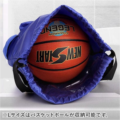 ナップサック スポーツリュック 乾湿分離 軽量 （レッド）｜詳細画像