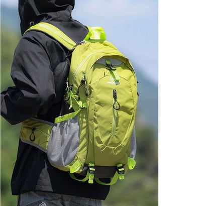 登山バッグ 大容量 バックパック （ライトグレー）｜詳細画像