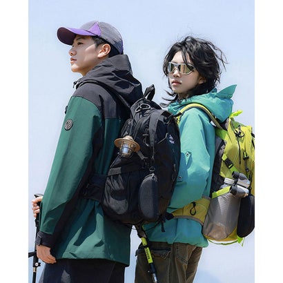 登山バッグ 大容量 バックパック （ライトグレー）｜詳細画像