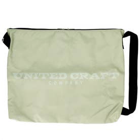 UNITEDCRAFT ユナイテッドクラフト uc1917 ロゴショルダーバッグ （ライトグレー）