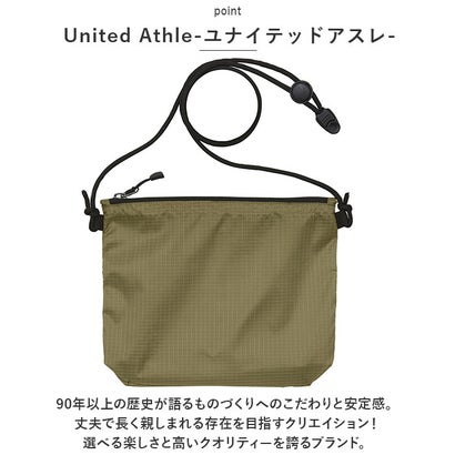 バックヤードファミリー BACKYARD FAMILY United Athle ユナイテッドアスレ サコッシュ （002.ブラック）｜詳細画像