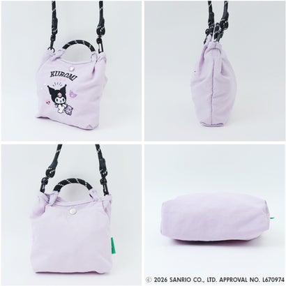 バックヤードファミリー BACKYARD FAMILY unify × Sanrio characters エンブロイ2wayショルダー （ハローキティ(ネイビー)）｜詳細画像