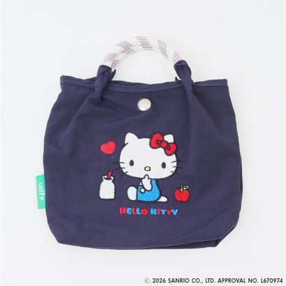 バックヤードファミリー BACKYARD FAMILY unify × Sanrio characters エンブロイ2wayショルダー （ハローキティ(ネイビー)）｜詳細画像
