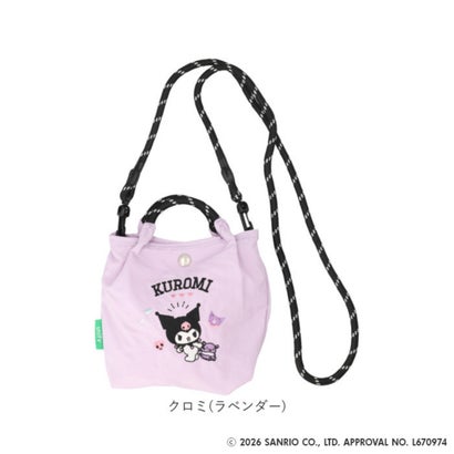 バックヤードファミリー BACKYARD FAMILY unify × Sanrio characters エンブロイ2wayショルダー （ハローキティ(ネイビー)）｜詳細画像