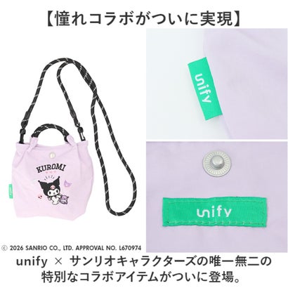 バックヤードファミリー BACKYARD FAMILY unify × Sanrio characters エンブロイ2wayショルダー （ハローキティ(ネイビー)）｜詳細画像