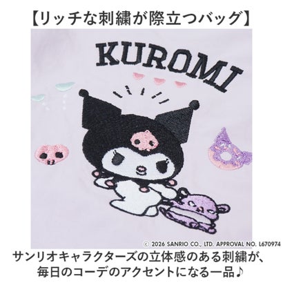 バックヤードファミリー BACKYARD FAMILY unify × Sanrio characters エンブロイ2wayショルダー （ハローキティ(ネイビー)）｜詳細画像