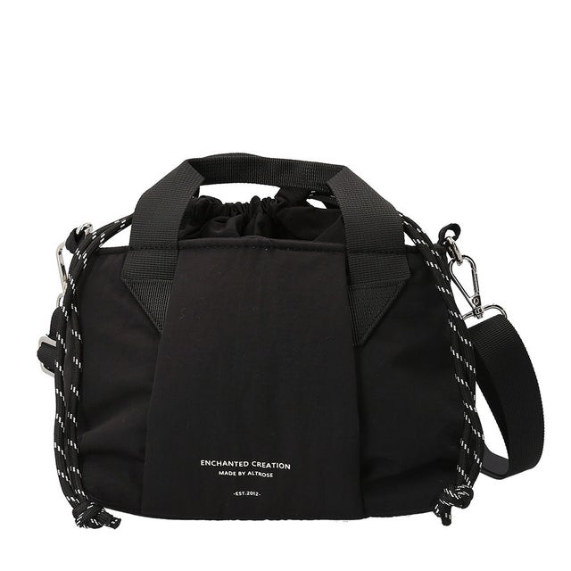 ラム 2wayミニトート （BLACK）