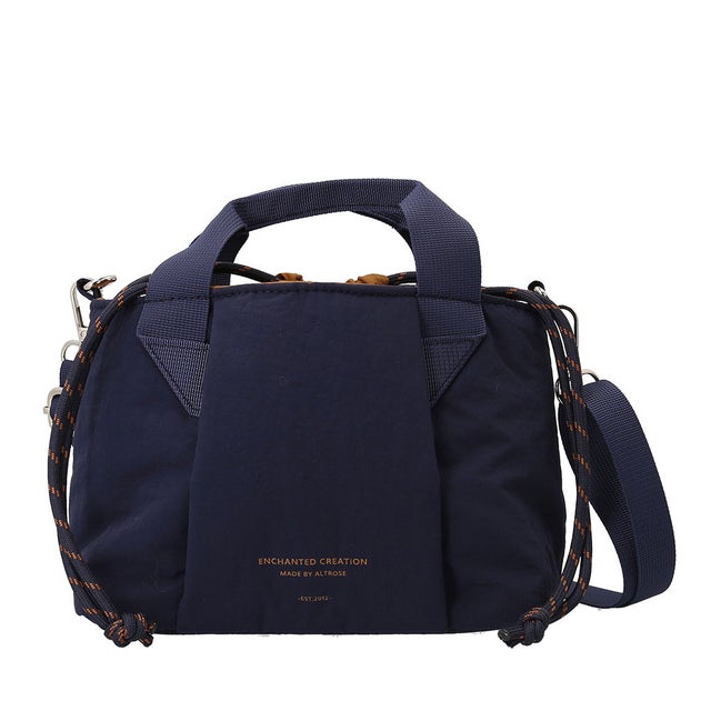 ラム 2wayミニトート （NAVY）