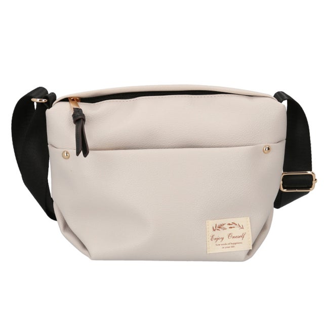 ソフト合皮ミニショルダー （IVORY）
