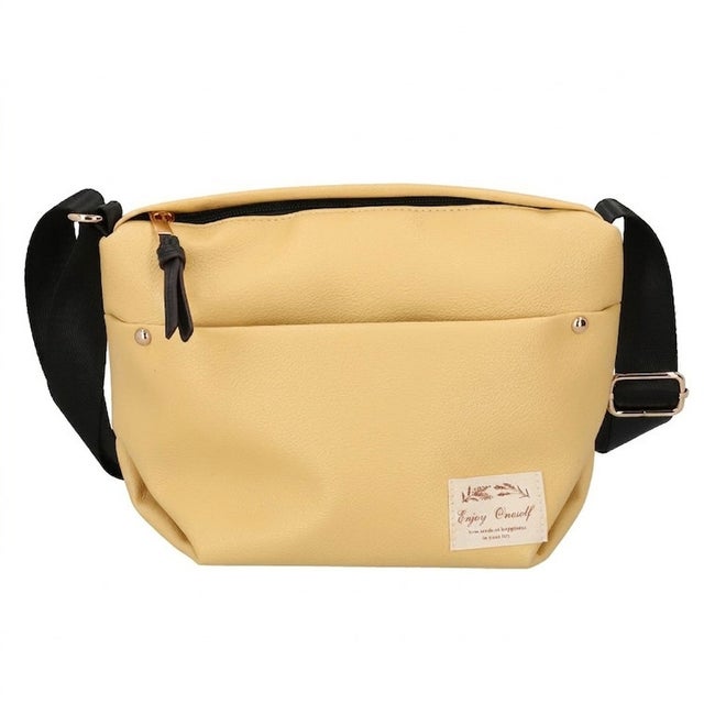 ソフト合皮ミニショルダー （YELLOW）