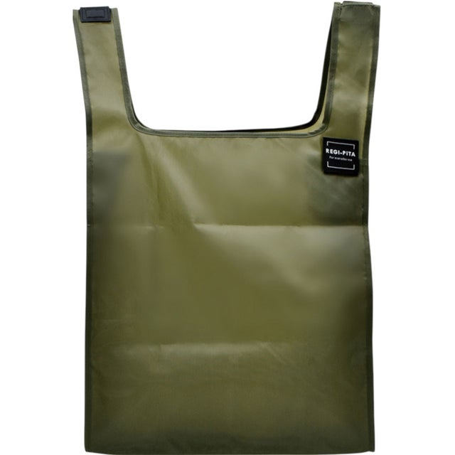 REGI PiTA マグネット付きエコバッグ （KHAKI）