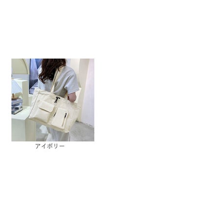 キャンバス トートバッグ （ライトグリーン）｜詳細画像