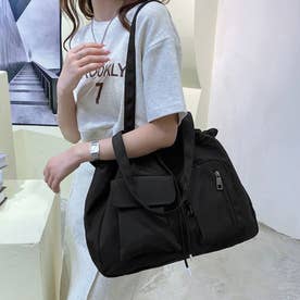 キャンバス トートバッグ （ブラック）