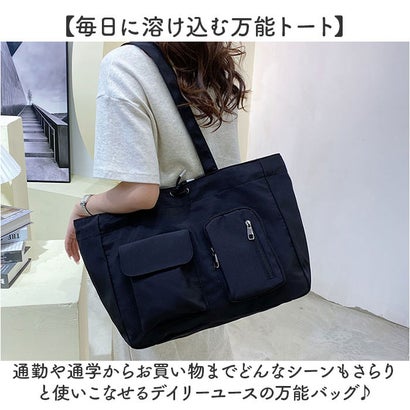 キャンバス トートバッグ （アイボリー）｜詳細画像