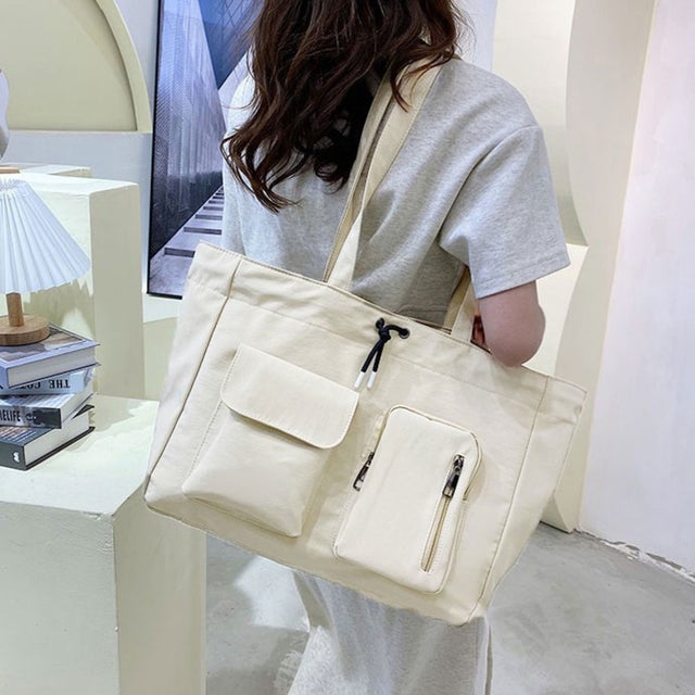 キャンバス トートバッグ （アイボリー）
