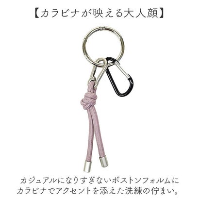 RING リング ナイロン10Pカラビナボストン （ブラック）｜詳細画像