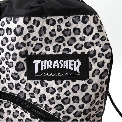 THRASHER ナップサック （ベージュ）｜詳細画像