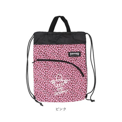 THRASHER ナップサック （ベージュ）｜詳細画像
