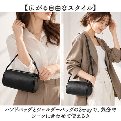 ハンドバッグ 大人可愛い 高見え （グレージュ）｜詳細画像