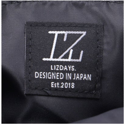 LIZDAYS 3仕切りキルティングデザインミニバッグ （ブラック）｜詳細画像