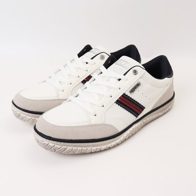 EDWIN 防滑 軽量スニーカー （7773.WHITE）