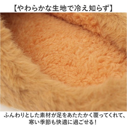 ルームシューズ 室内履き 室内スリッパ （ブラウン）｜詳細画像