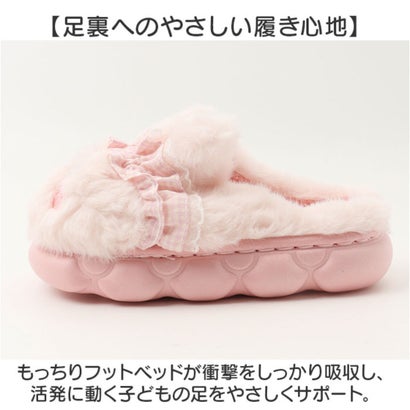 ルームシューズ スリッパ モコモコ ウサギ （ホワイト）｜詳細画像