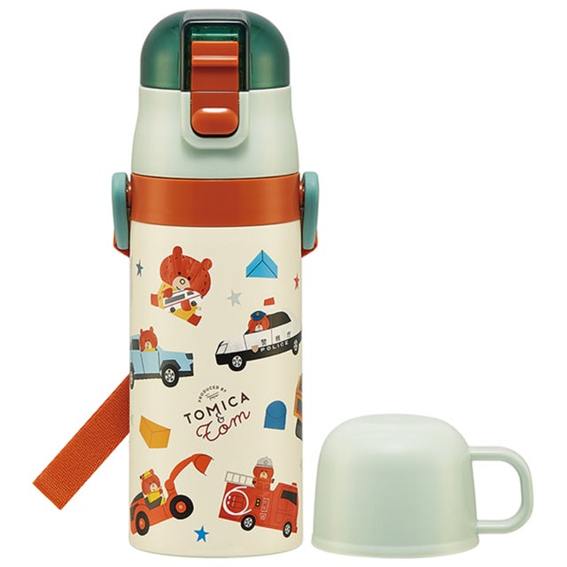子供用2WAYボトル 350ml SKCP3【返品不可商品】 （トミカとトム）