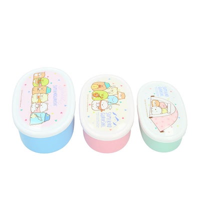 キャラクター ランチ容器 3Pセット SRS3SAG【返品不可商品】 （カーズ24）｜詳細画像