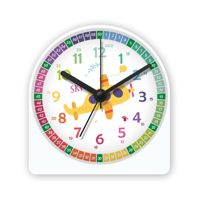 子供目覚まし時計 アラームクロック 18n02【返品不可商品】 （飛行機）