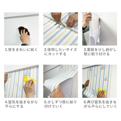 バックヤードファミリー BACKYARD FAMILY 壁紙 シール pmymkl5 （Aタイプ×ブラック）｜詳細画像