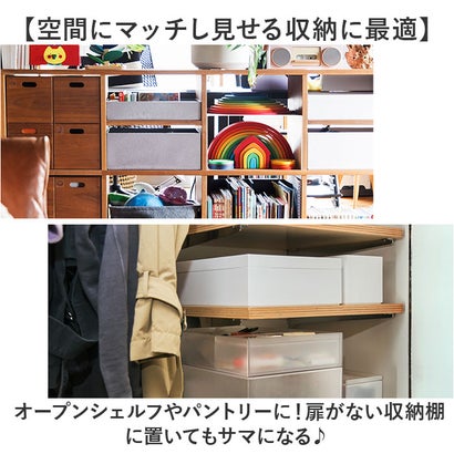バックヤードファミリー BACKYARD FAMILY タイディアップ スターターキット浅型5点 （クリア）｜詳細画像
