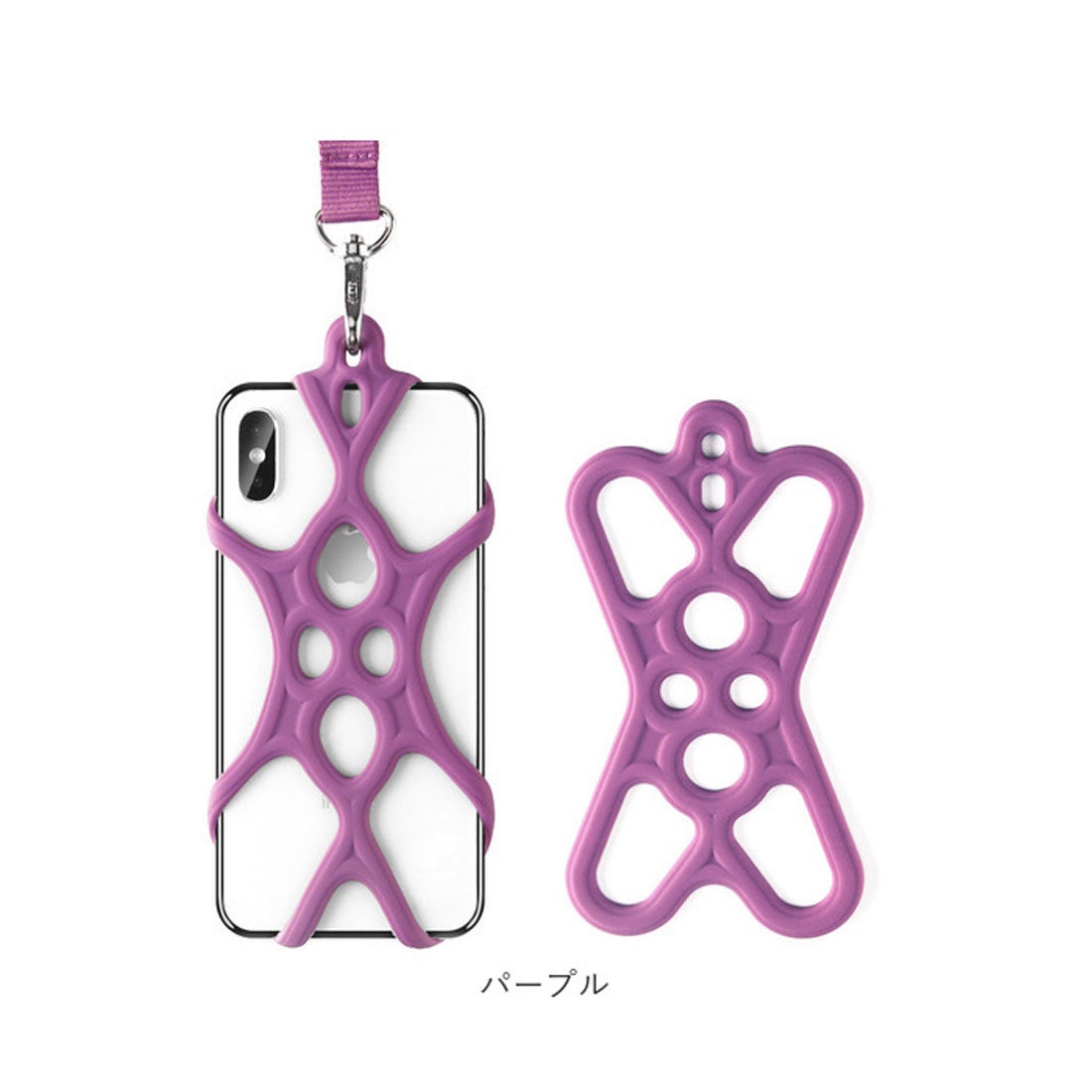 BACKYARD FAMILY ノーブランド No Brand スマホ ネックストラップ 
