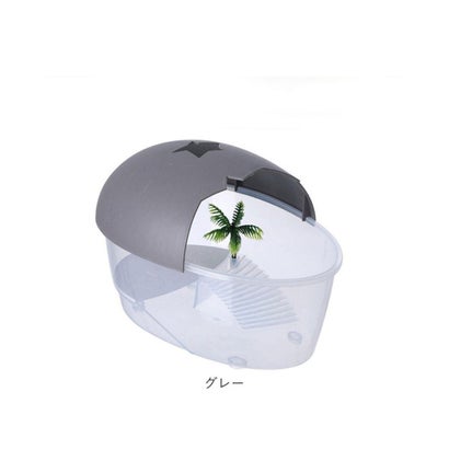 亀用水槽 飼育ケース 【返品不可商品】 （ブルー）｜詳細画像