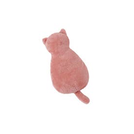 ふわふわにゃんこ湯たんぽ （ピンク）